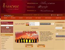 Tablet Screenshot of maqammp3.com